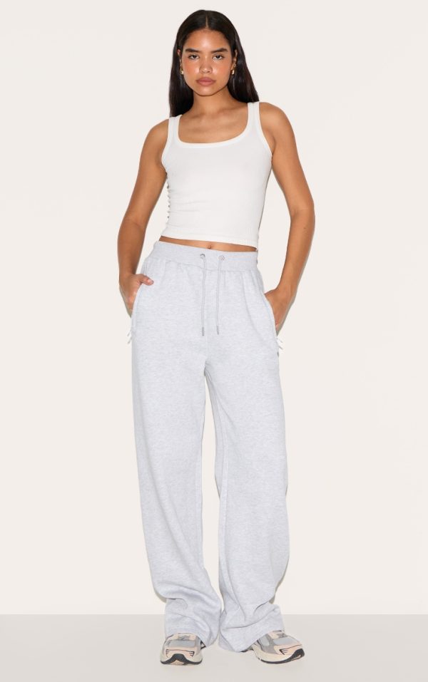 Tall Ash Grey Straight Leg Sweatpants