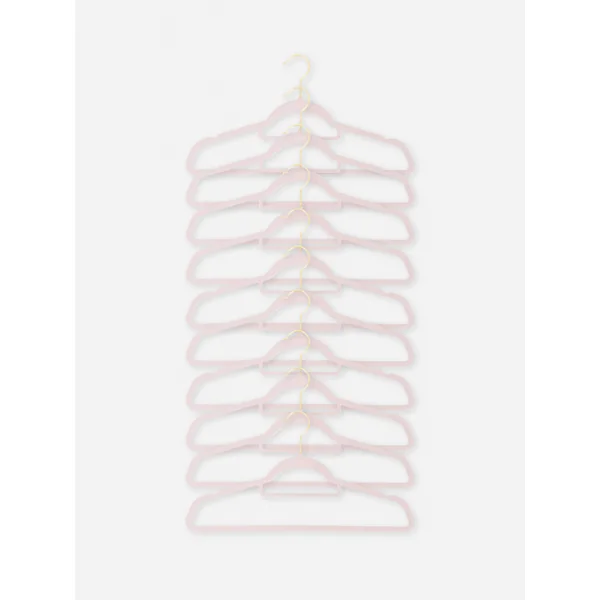 10-Pack Clothes Hangers - Blush