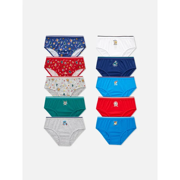 10-Pack Varsity Briefs - Multi