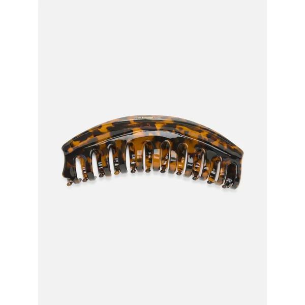 1-Pack Curved Claw Clip - Brown