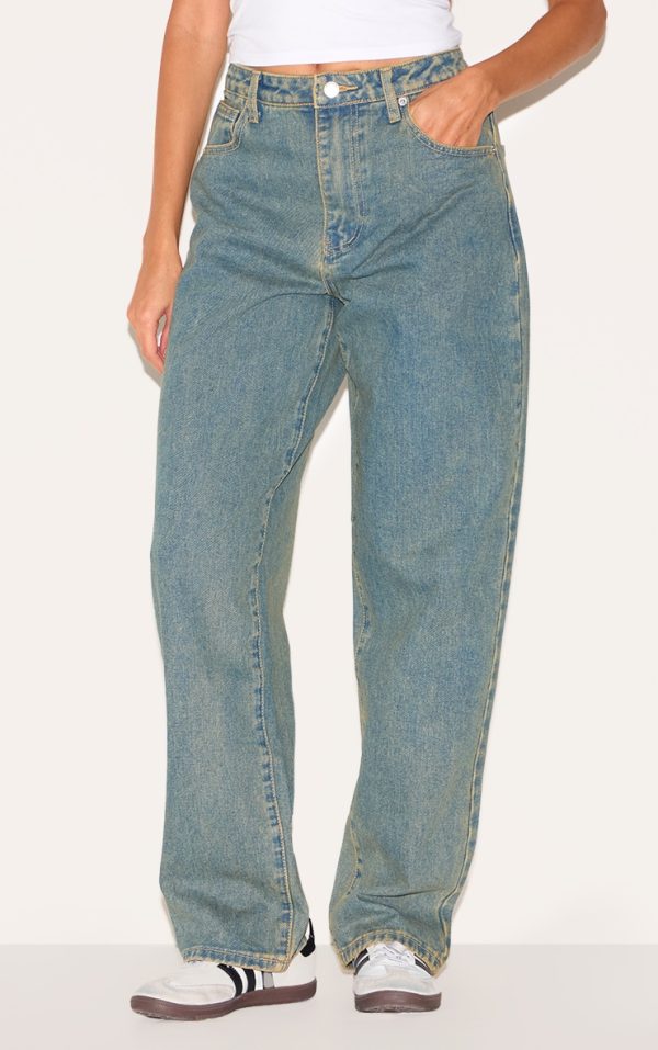 Vintage High Waist Boyfriend Jeans
