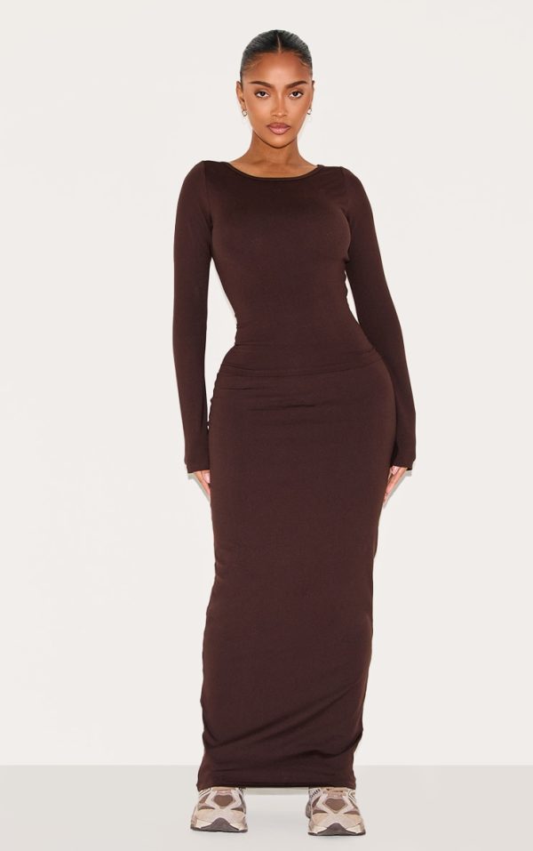 Shape Chocolate Sculpt Maxi Skirt