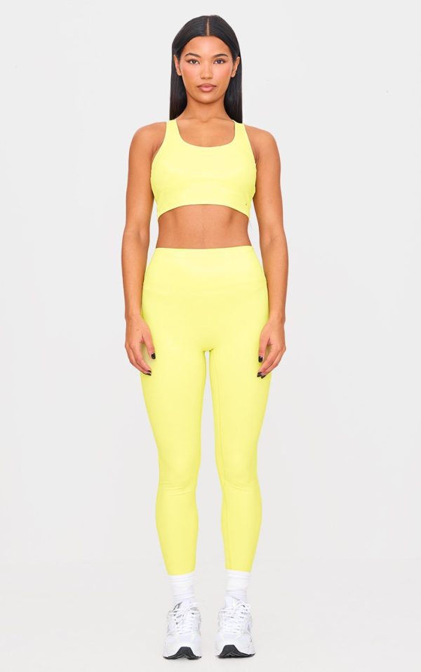 Lime Ultimate Sculpt High Waist Gym Leggings