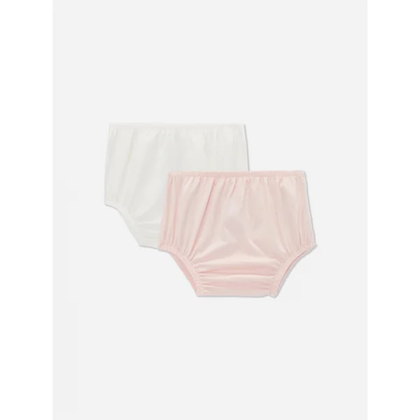 2-Pack Baby Bloomers - Pink