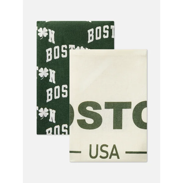 2-Pack Boston Dish Cloths - Beige