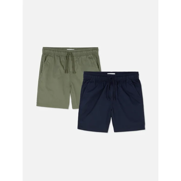 2-Pack Chino Shorts - Navy