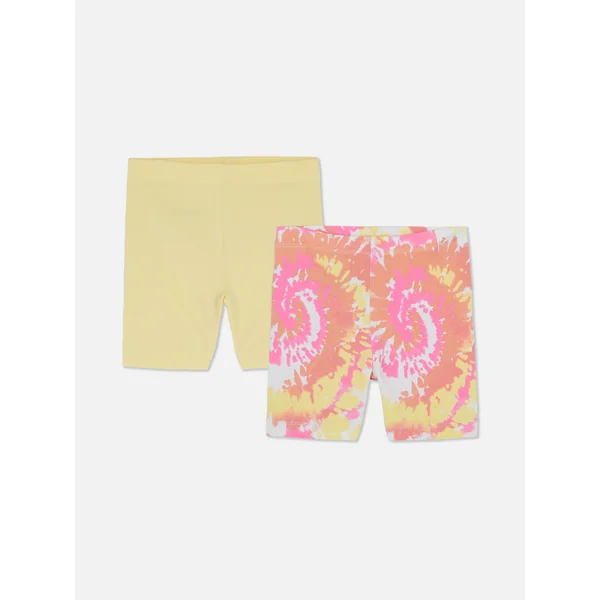 2-Pack Cycling Shorts - Yellow