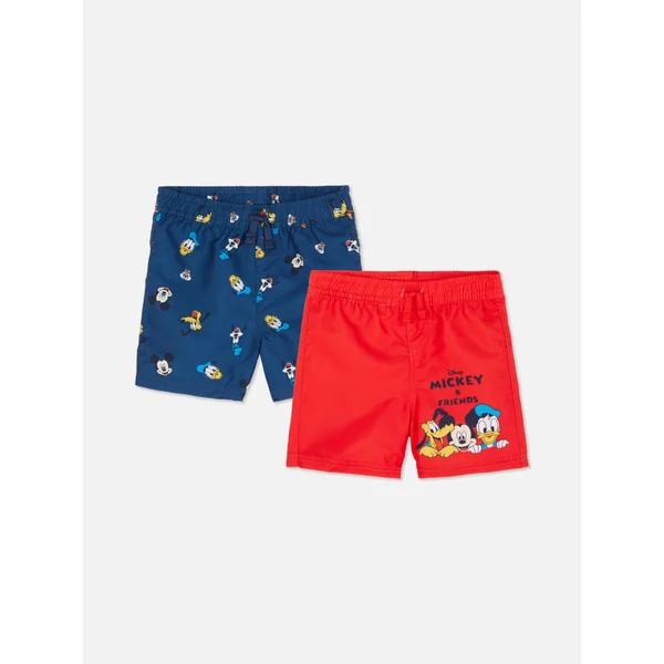 2-Pack Disney’s Mickey Mouse and Friends Swim Shorts - Multi