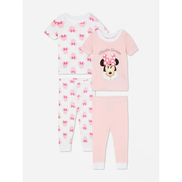 2-Pack Disney’s Minnie Mouse Graphic Pajamas - Pink