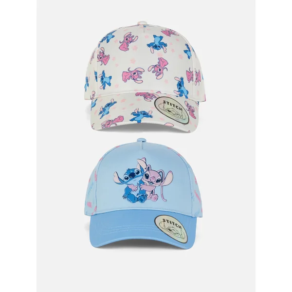 2-Pack Disney’s Stitch Caps - Blue