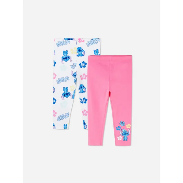 2-Pack Disney’s Stitch Graphic Leggings - Pink