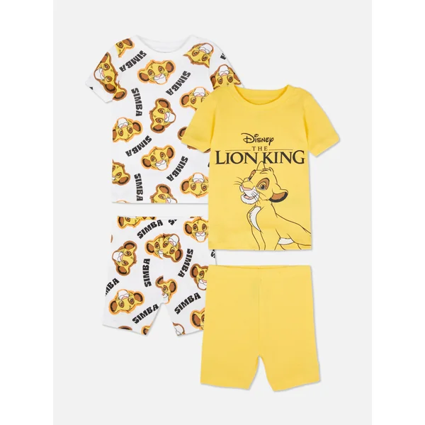2-Pack Disney’s The Lion King Shorts Pajamas - Mustard