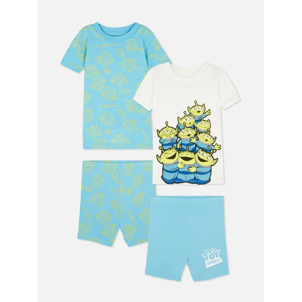 2-Pack Disney’s Toy Story Shorts Pajamas - Teal
