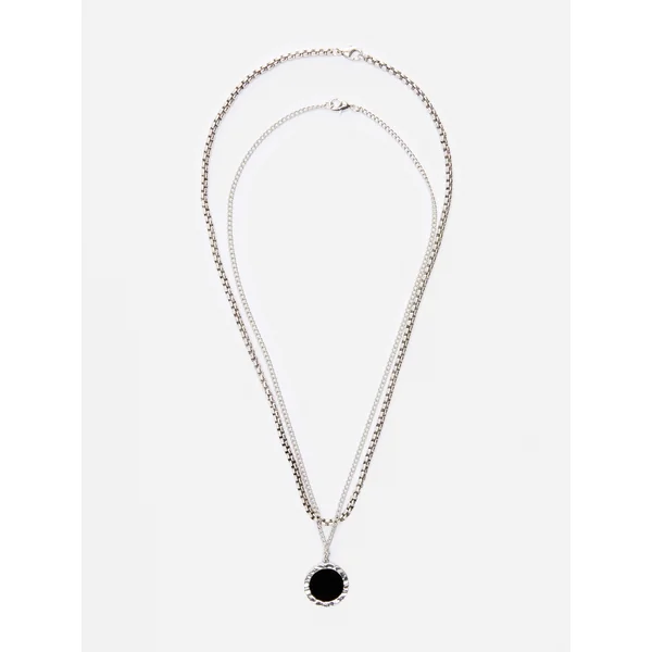 2-Pack Necklaces - Silver