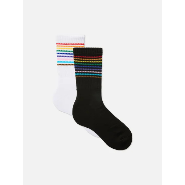 2-Pack Pride Crew Socks - Multi