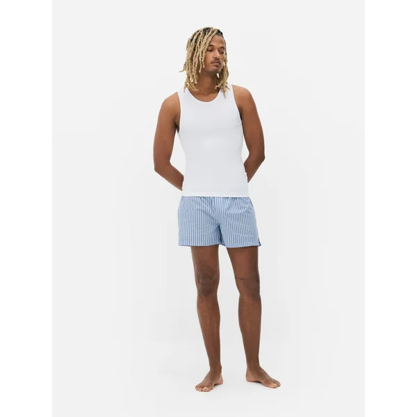 2-Pack Seamless Ribbed Tanks - White