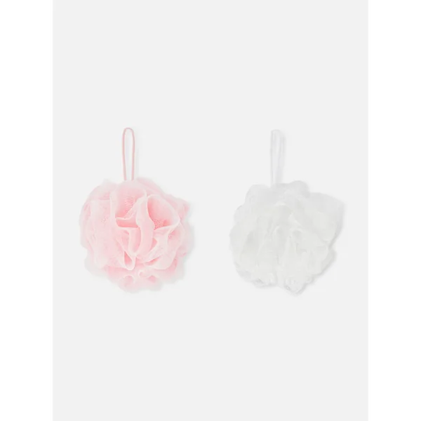 2-Pack Shower Puffs - Multi