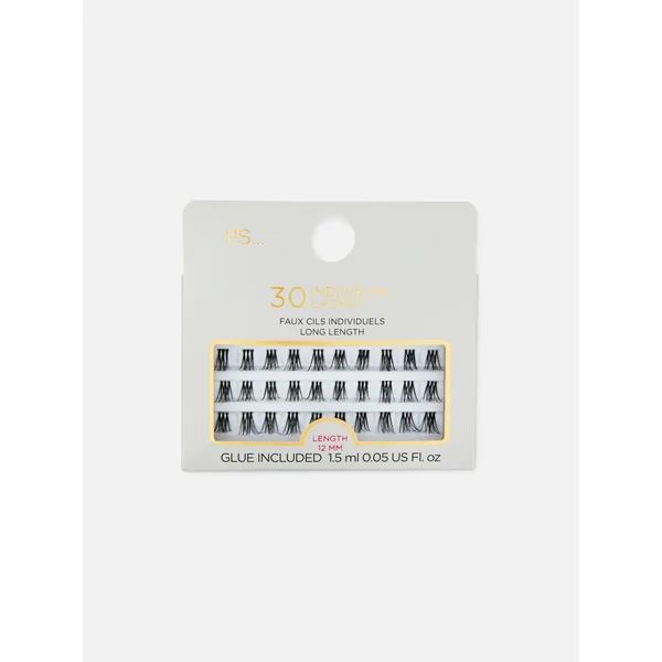30-Pack PS... Individual Faux Lashes - Black 3