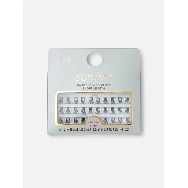 30-Pack PS... Individual Faux Lashes - Black Heather