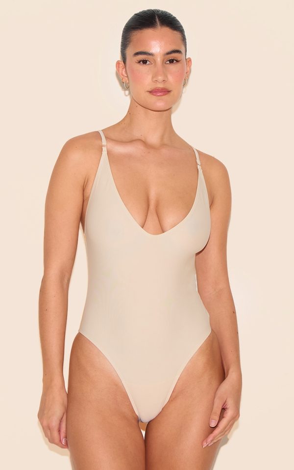 Stone Low Scoop Basic Swimsuit