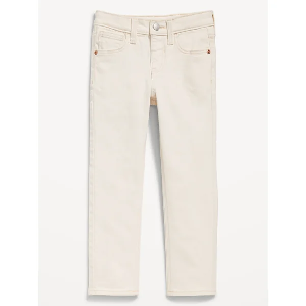360° Stretch Skinny Jeans for Toddler Boys - Ecru