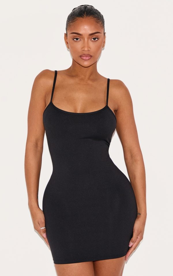 Shape Black Sculpted Mini Dress