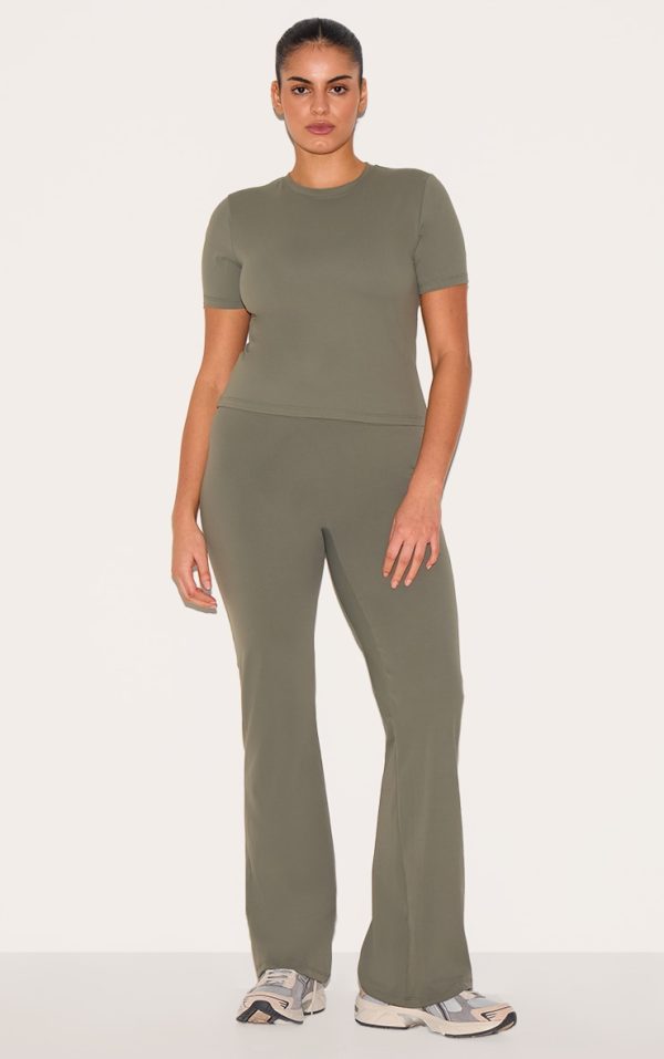 Olive Sculpt Straight Leg Yoga Pants