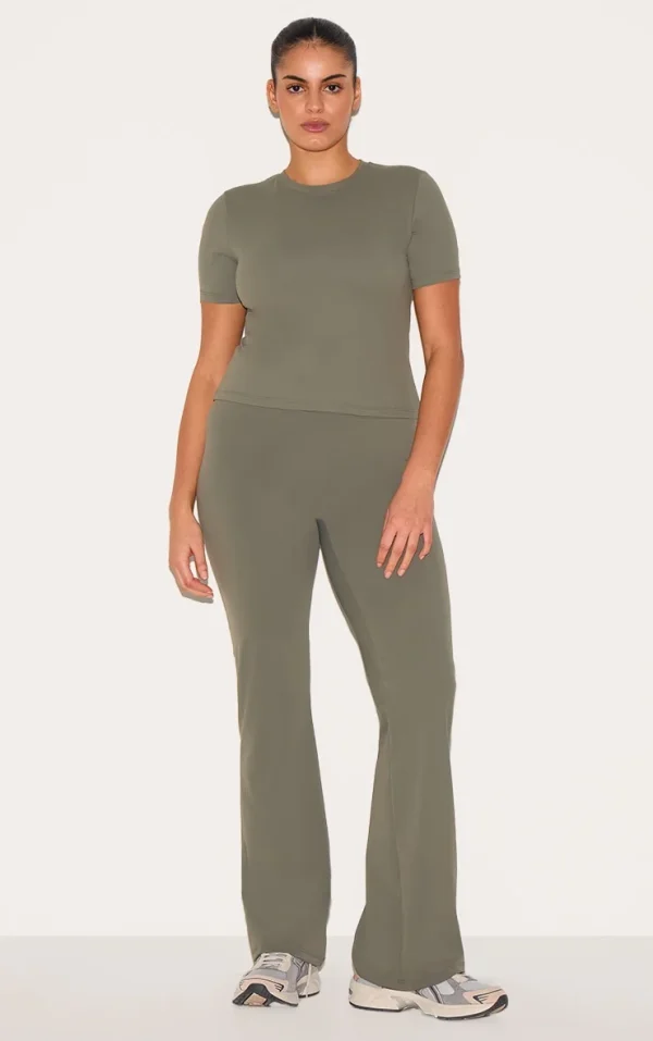 Olive Sculpt Straight Leg Yoga Pants