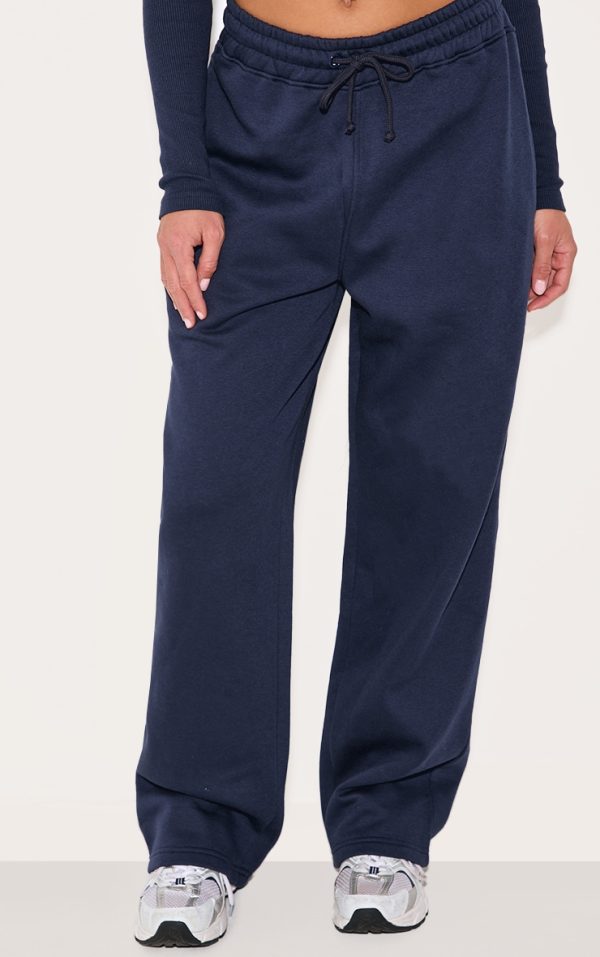 Navy Straight Leg Sweat Sweatpants