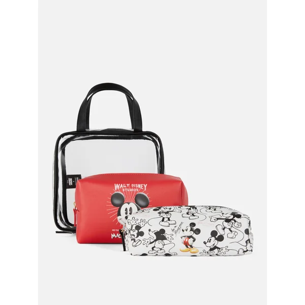 3-Pack Disney Makeup Bags - Red
