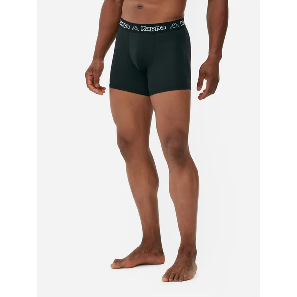 3-Pack Kappa x Primark Boxer Briefs - Black