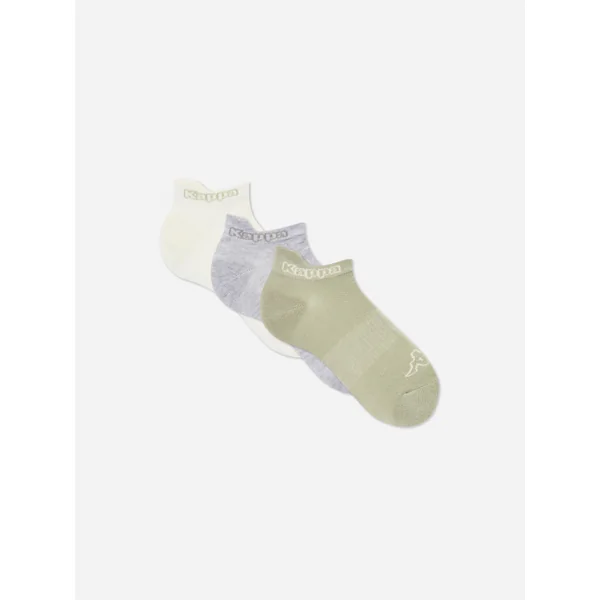3-Pack Kappa x Primark Sneaker Socks - Green