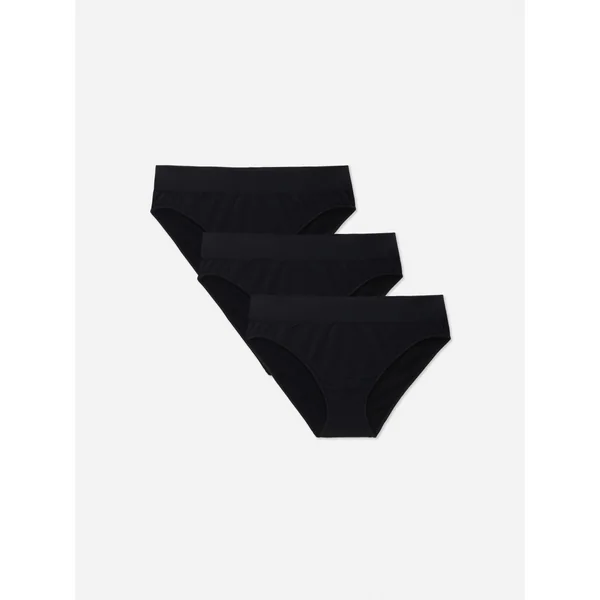 3-Pack Mini Briefs - Black