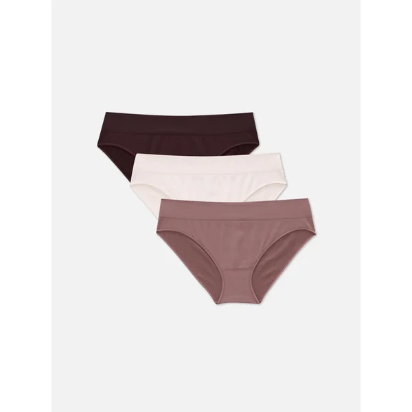 3-Pack Mini Briefs - Mocha