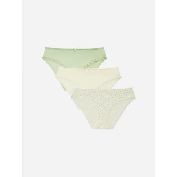 3-Pack Multi Briefs - Green