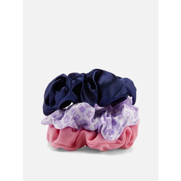 3-Pack Multi Scrunchies - Multi
