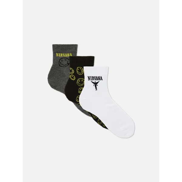 3-Pack Nirvana Ankle Socks - Multi