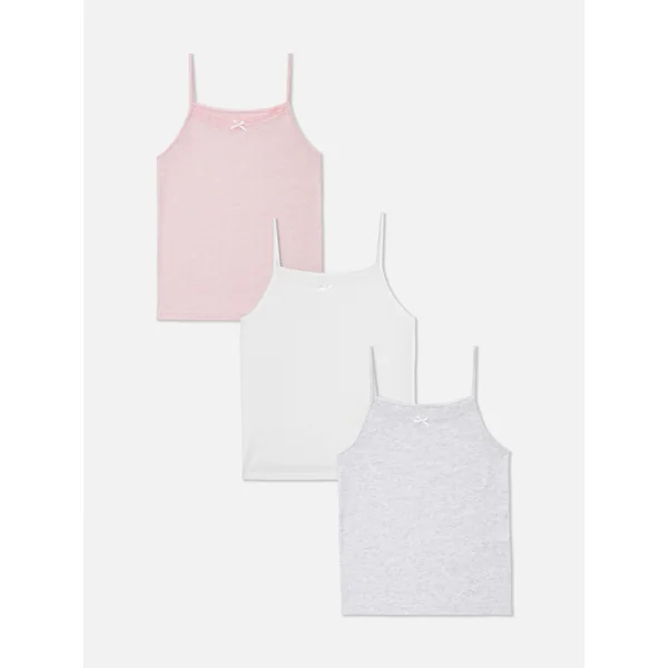 3-Pack Pointelle Camis - Pink