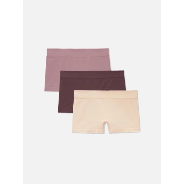 3-Pack Shorts Briefs - Mocha