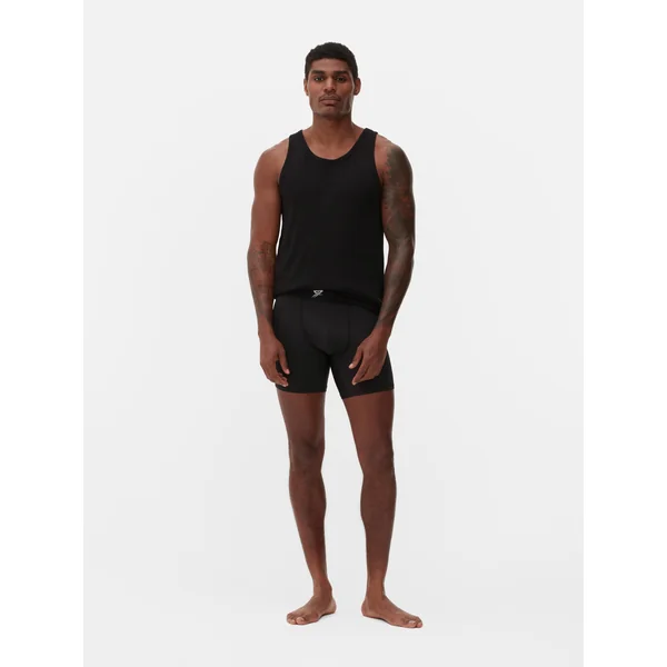 3-Pack Sports Boxer Briefs - Black