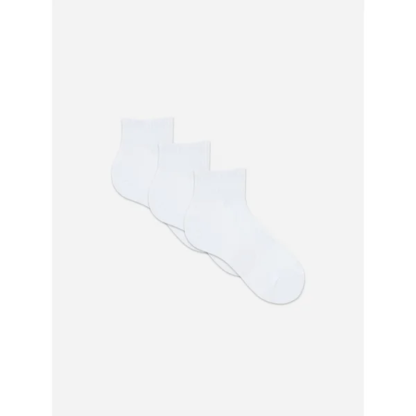 3-Pack Sports Socks - White