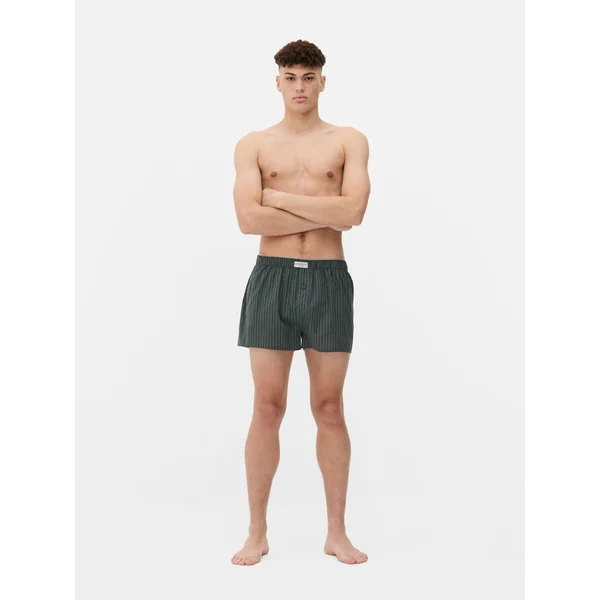 3-Pack Striped Boxers - Green