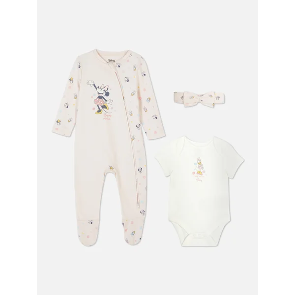 3-Piece Minnie Mouse and Daisy Duck Starter Set - Pink