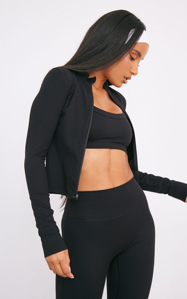 Black Ultimate Sculpt Jacket
