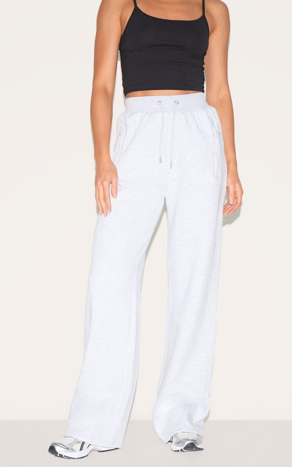 Tall Ash Grey Straight Leg Sweatpant