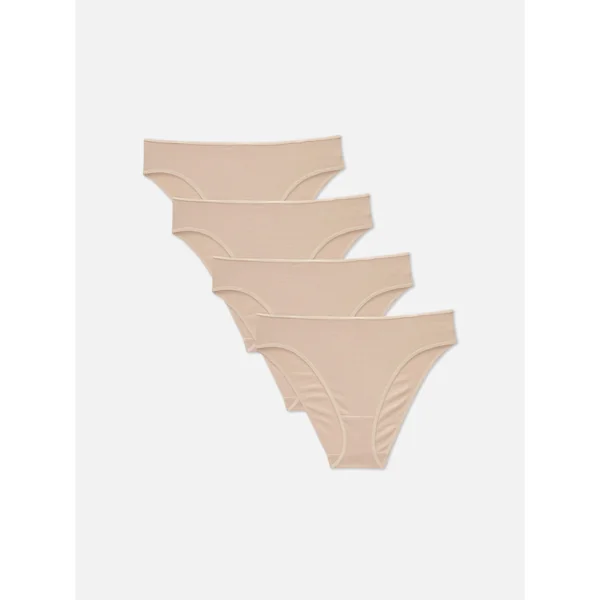 4-Pack Bikini Briefs - Taupe