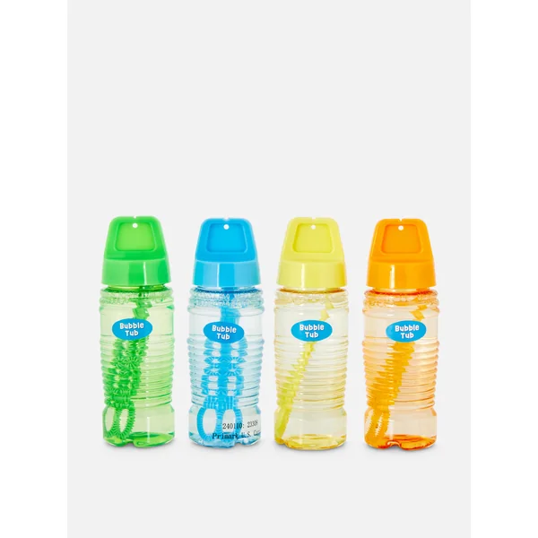 4-Pack Bubble Blowing Sets - Multi