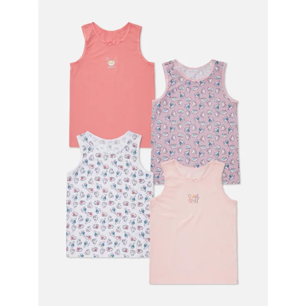 4-Pack Cat Tanks - Multi