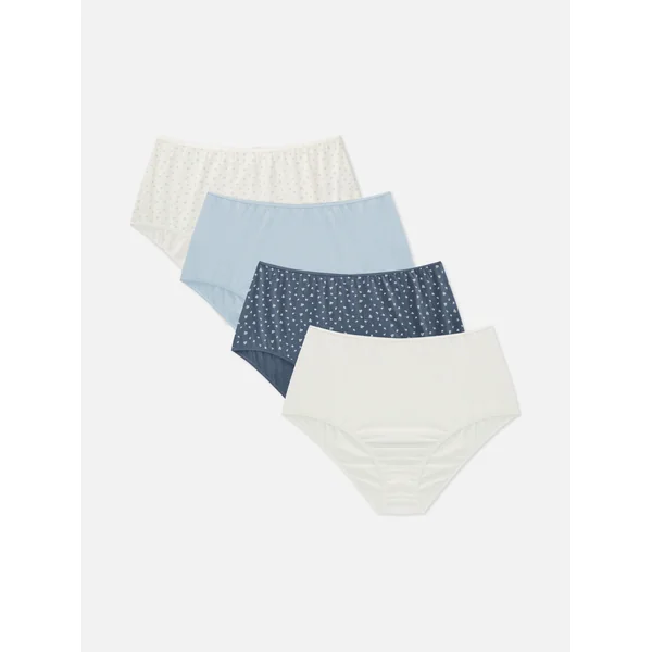 4-Pack Full Briefs - Navy