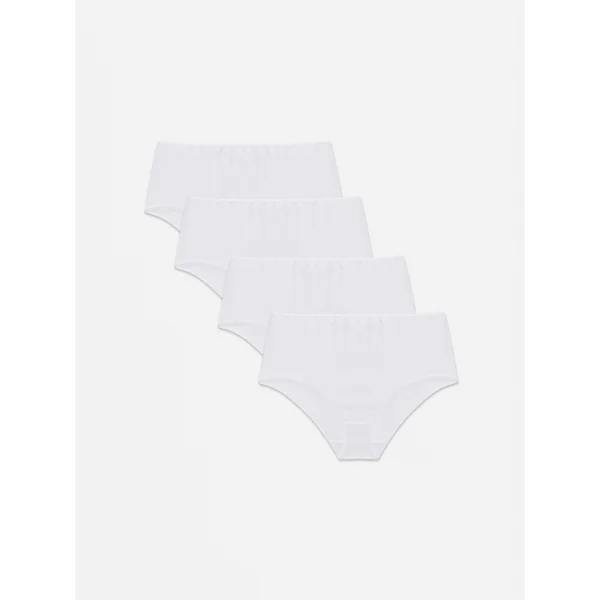 4-Pack Full Briefs - White